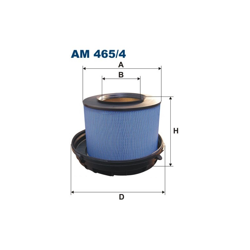 AM465/4 Filtr Powietrza Filtron