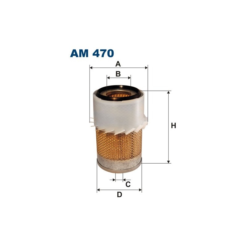 AM470 Filtr Powietrza Filtron