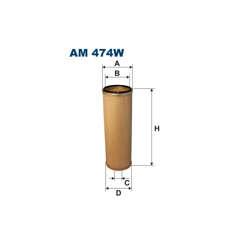 AM474W Filtr Powietrza Filtron