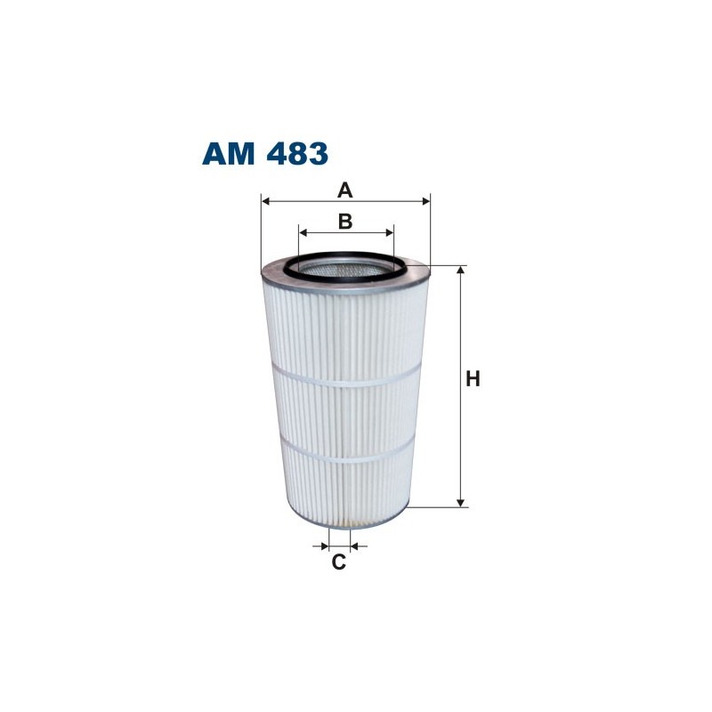 AM483 Filtr Powietrza Filtron
