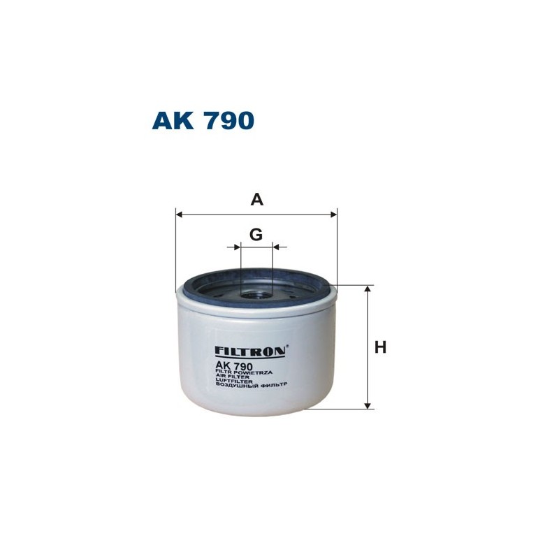 AK790 Filtr Powietrza Filtron