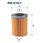 PM816/1 Filtr Paliwa Filtron