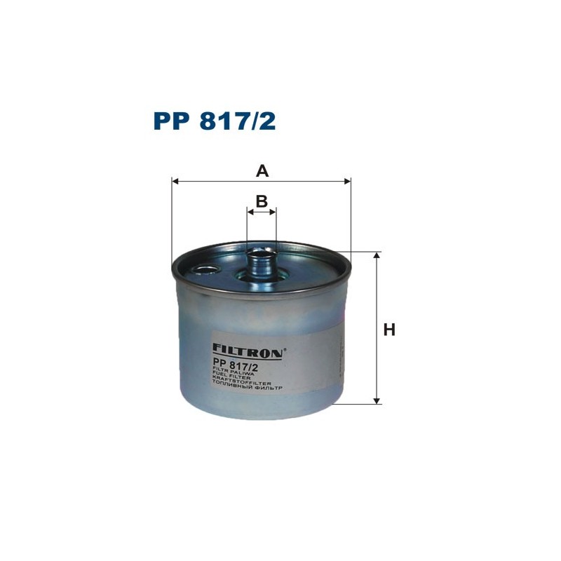PP817/2 Filtr Paliwa Filtron