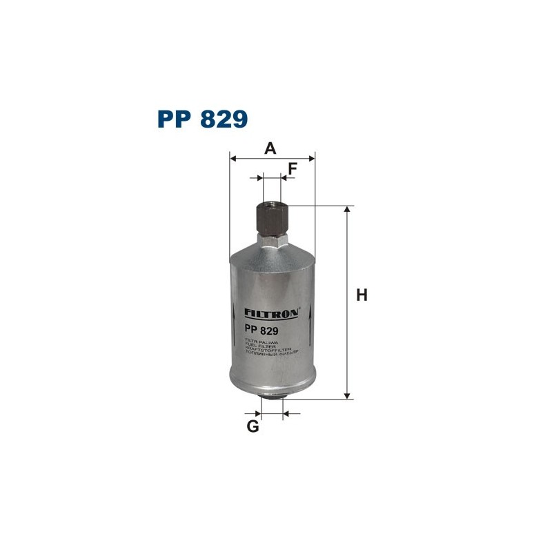 PP829 Filtr Paliwa Filtron