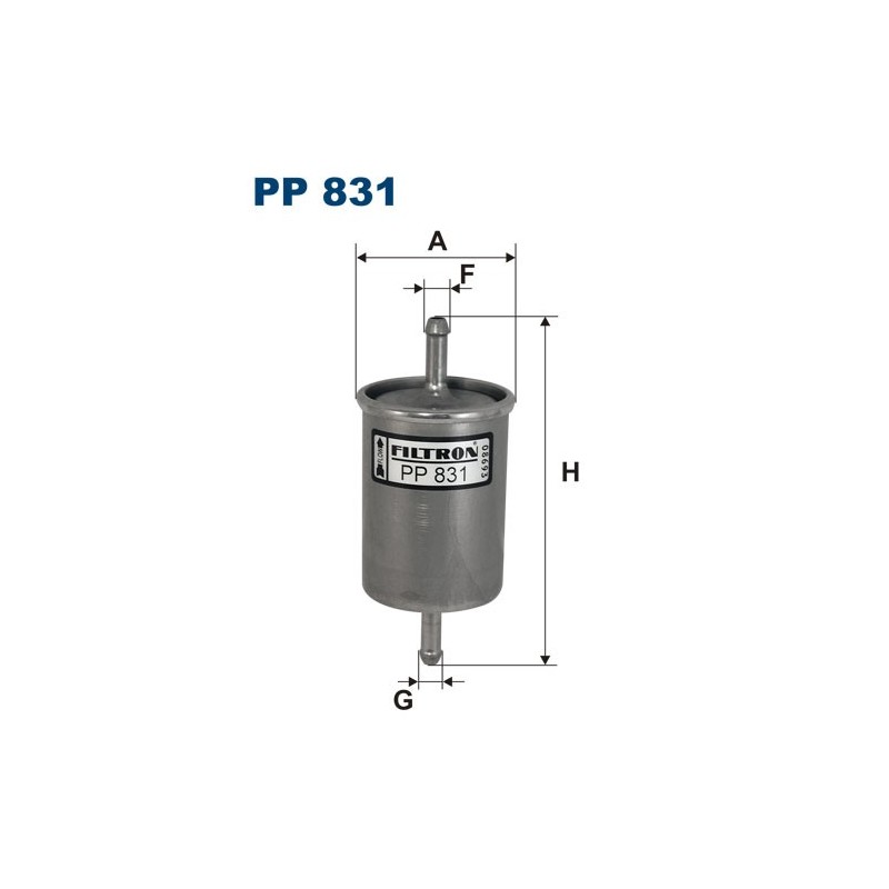 PP831 Filtr Paliwa Filtron