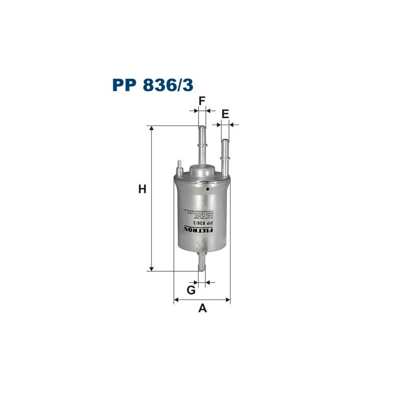 PP836/3 Filtr Paliwa Filtron