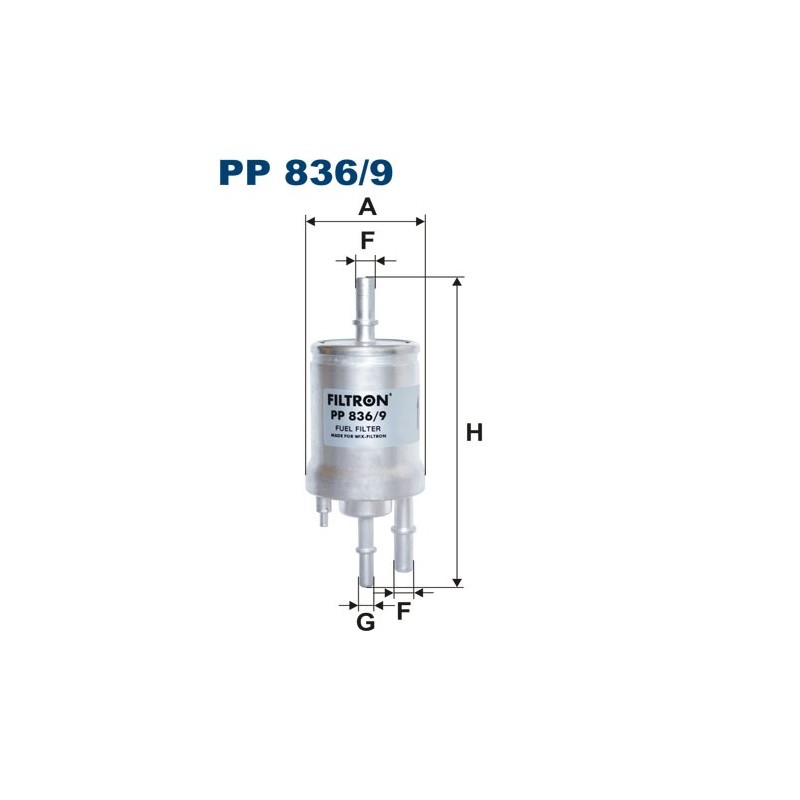 PP836/9 Filtr Paliwa Filtron