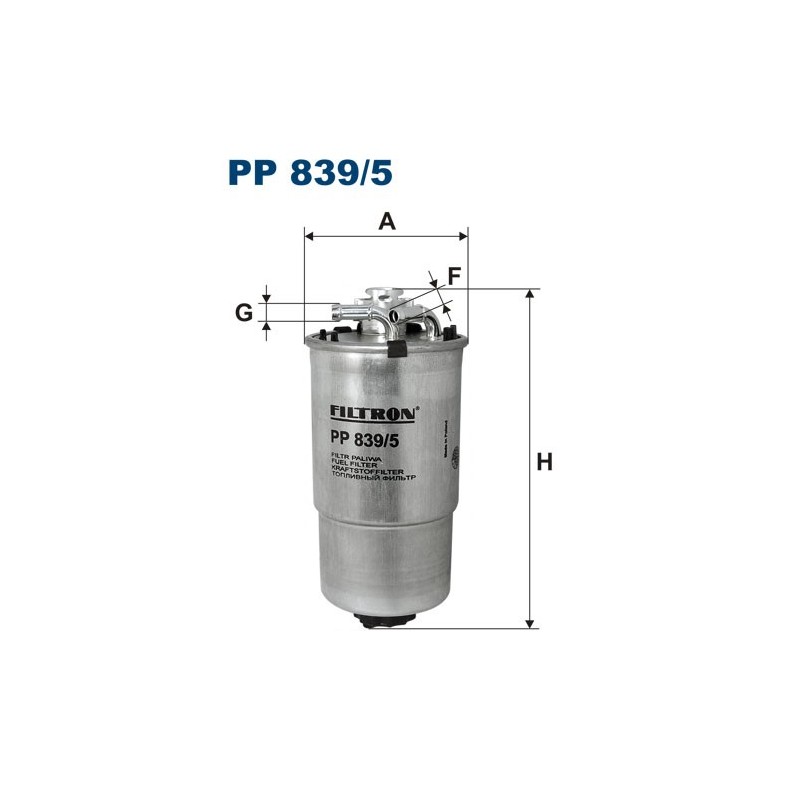 PP839/5 Filtr Paliwa Filtron