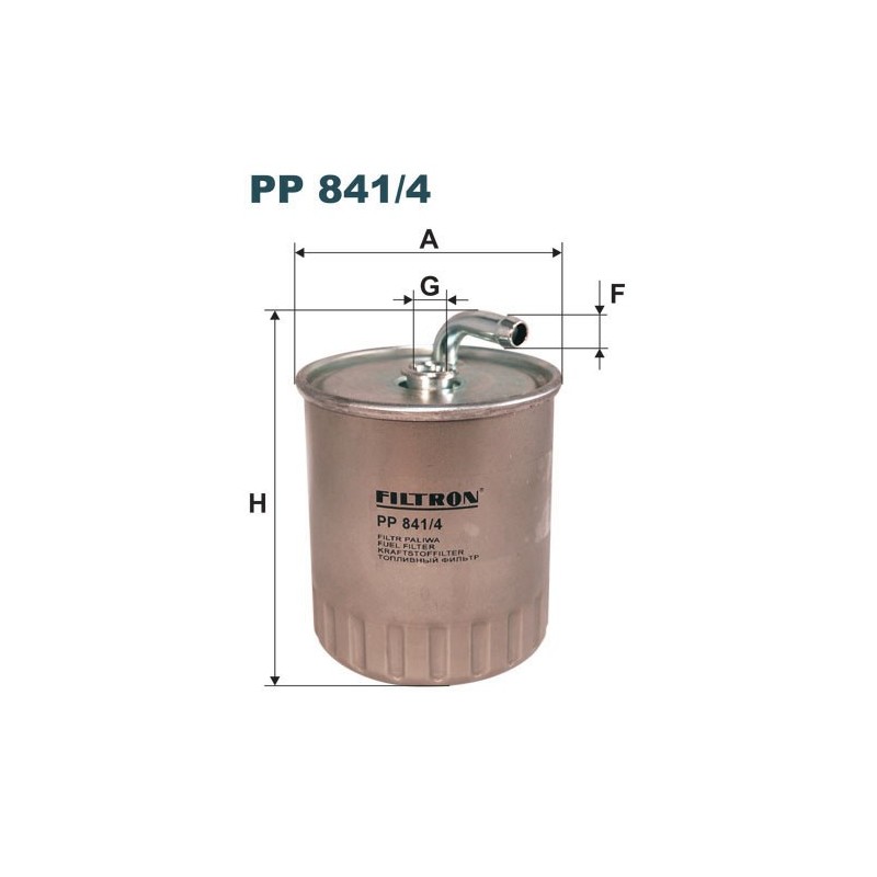 PP841/4 Filtr Paliwa Filtron