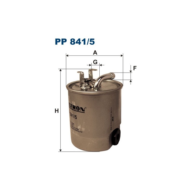 PP841/5 Filtr Paliwa Filtron