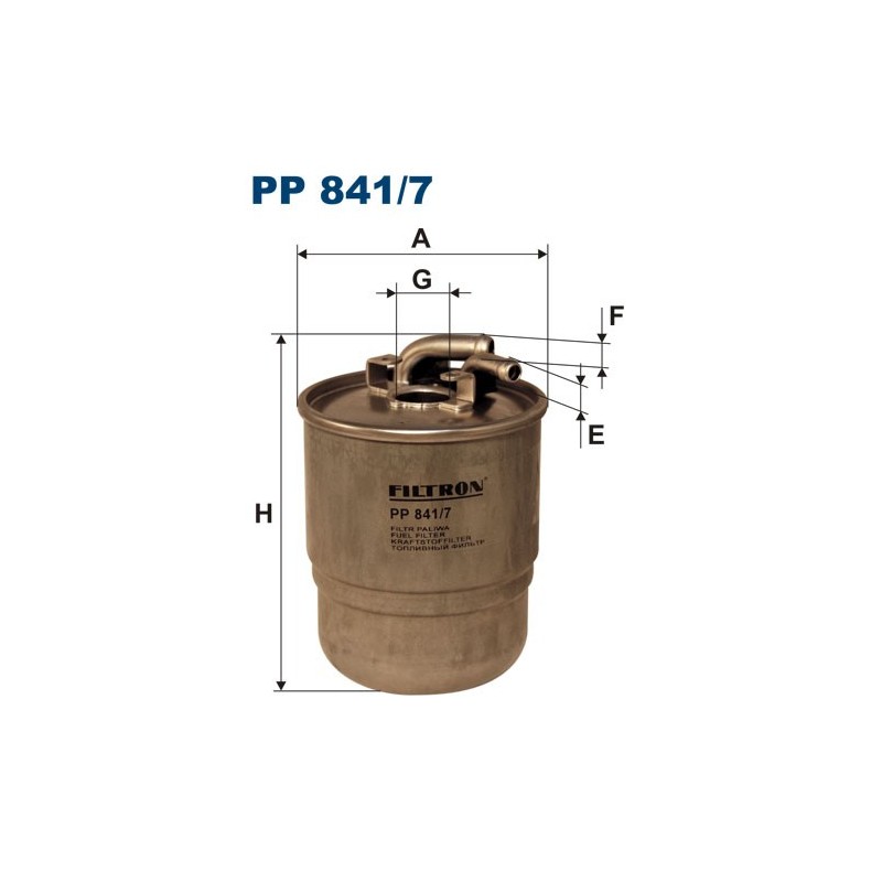 PP841/7 Filtr Paliwa Filtron