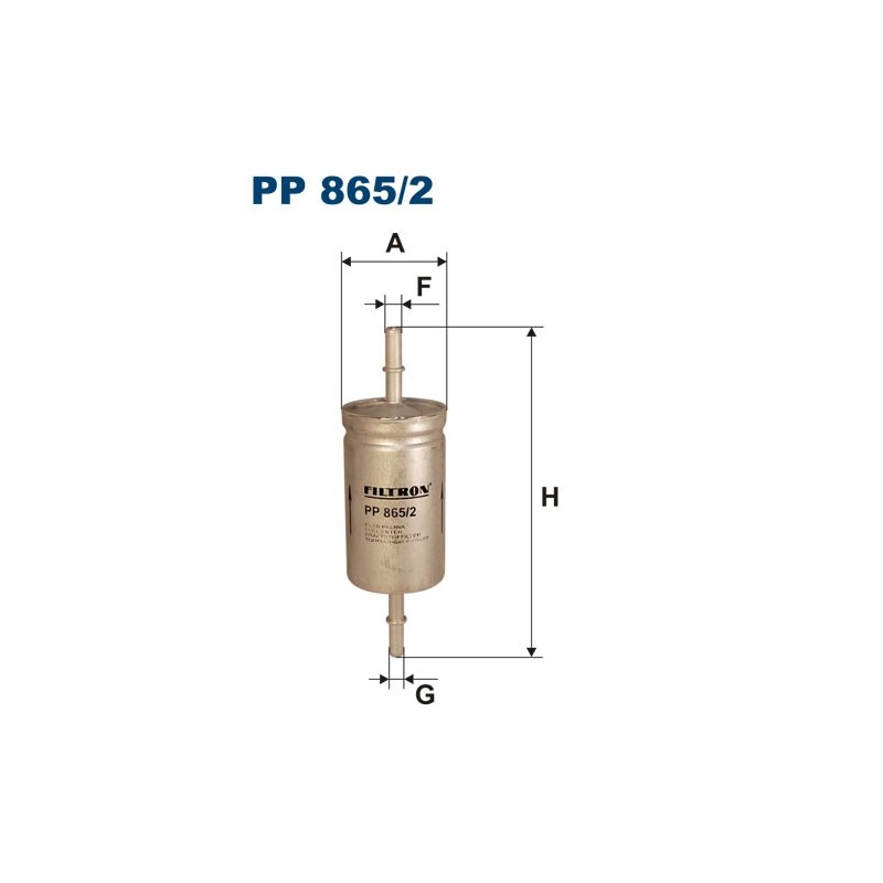 PP865/2 Filtr Paliwa Filtron
