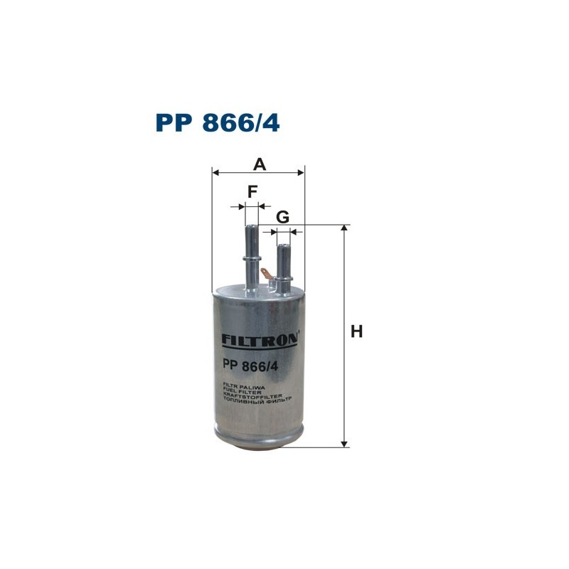 PP866/4 Filtr Paliwa Filtron