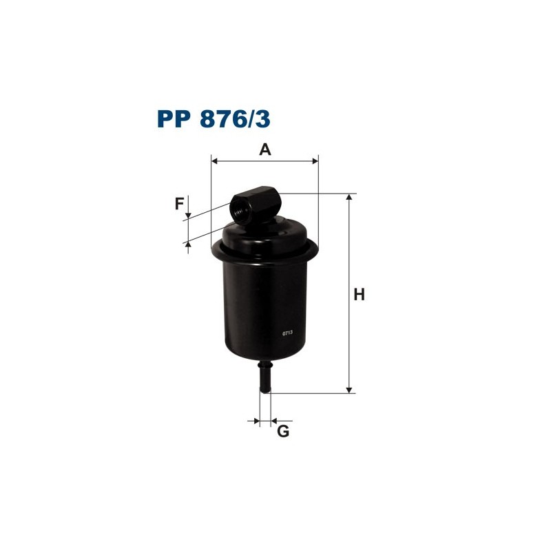 PP876/3 Filtr Paliwa Filtron