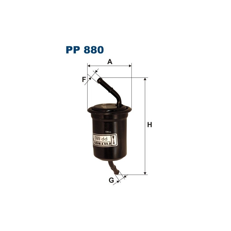 PP880 Filtr Paliwa Filtron