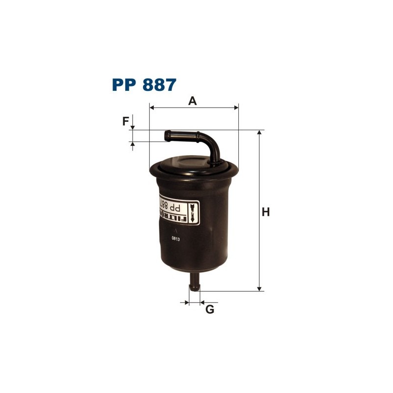 PP887 Filtr Paliwa Filtron