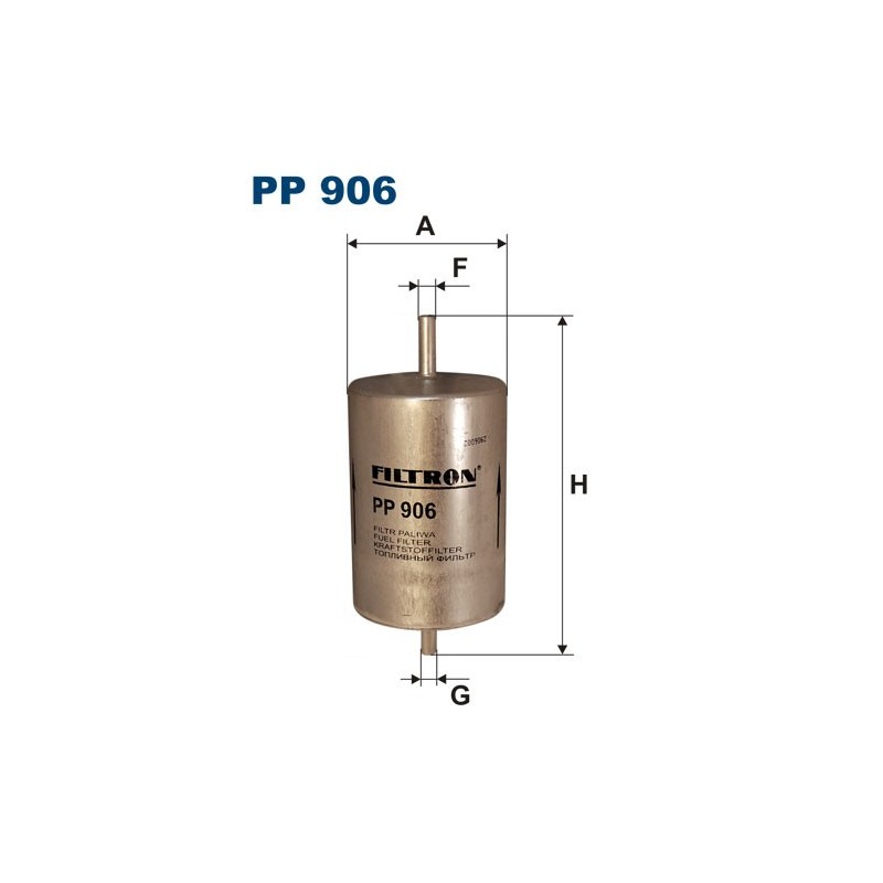 PP906 Filtr Paliwa Filtron