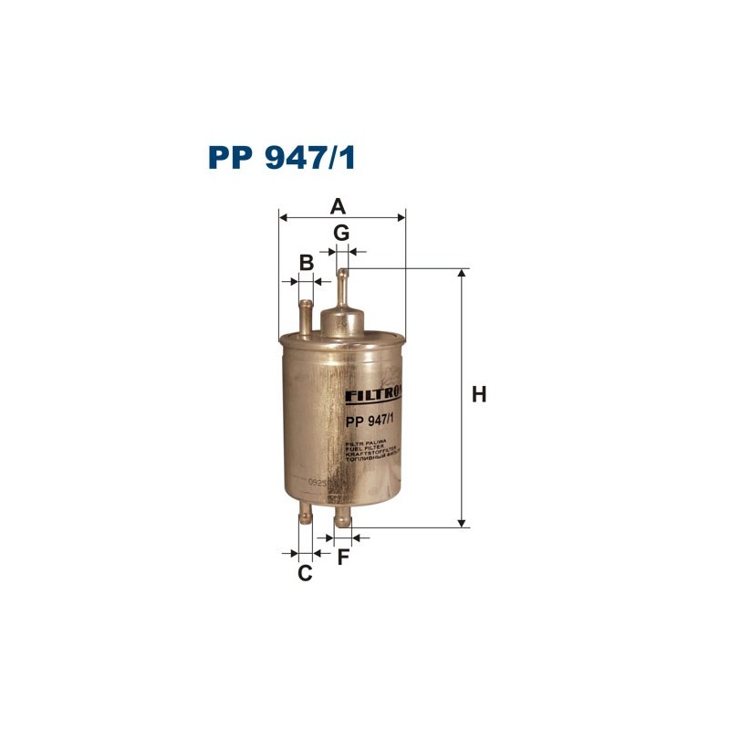 PP947/1 Filtr Paliwa Filtron