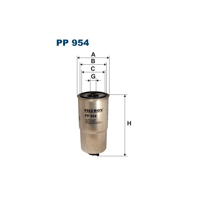 PP954 Filtr Paliwa Filtron