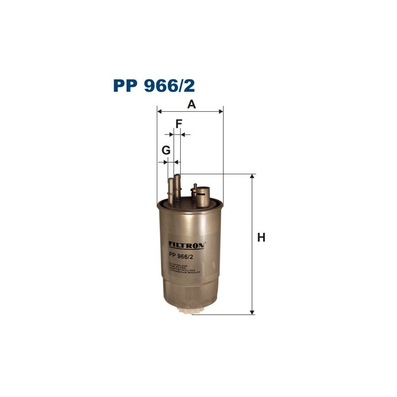 PP966/2 Filtr Paliwa Filtron