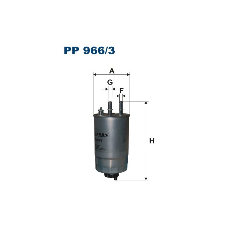 PP966/3 Filtr Paliwa Filtron