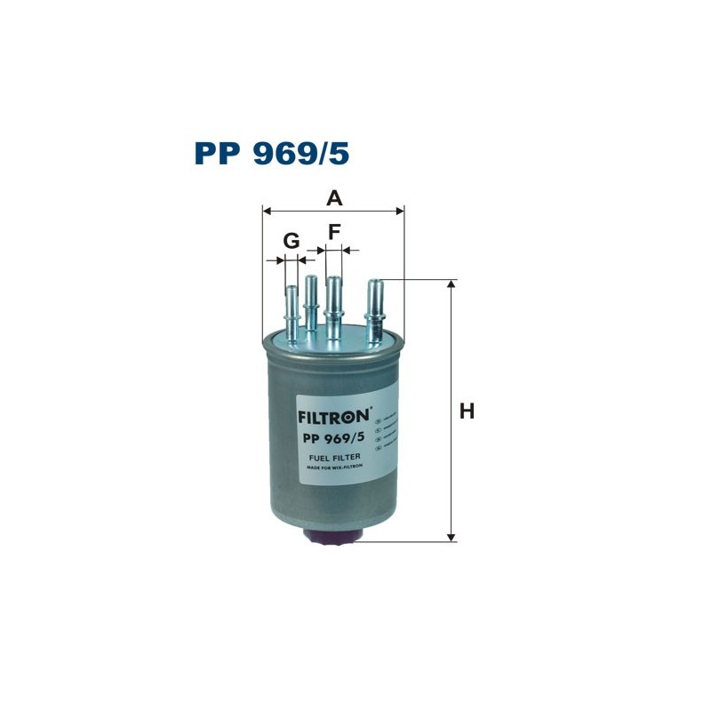PP969/5 Filtr Paliwa Filtron
