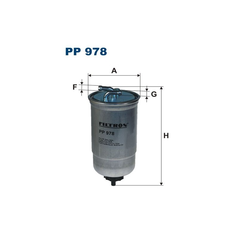PP978 Filtr Paliwa Filtron