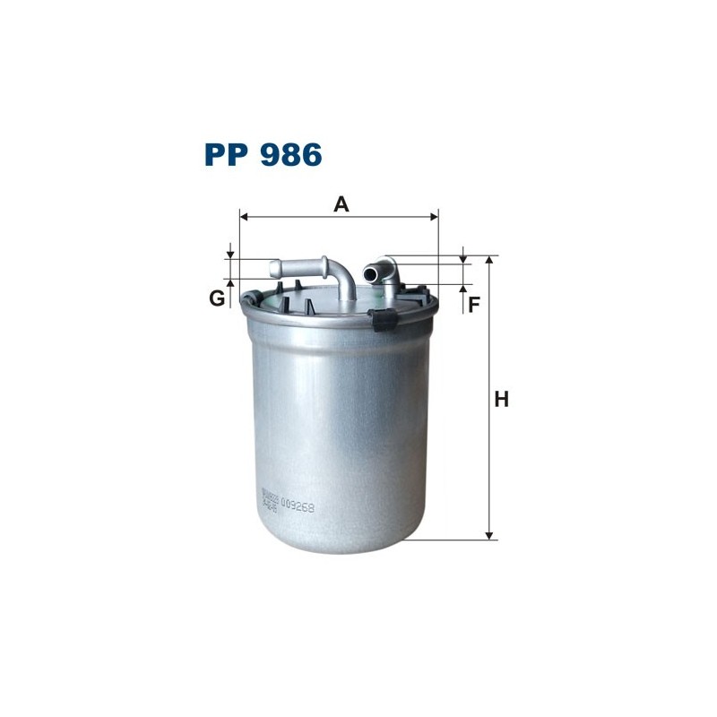 PP986 Filtr Paliwa Filtron