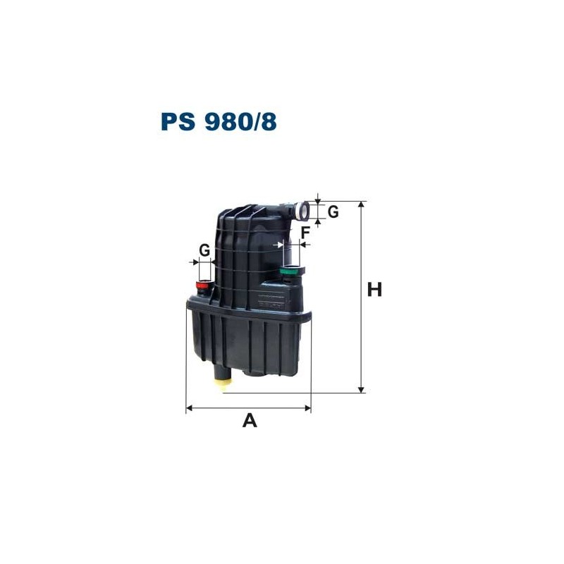 PS980/8 Filtr Paliwa Filtron