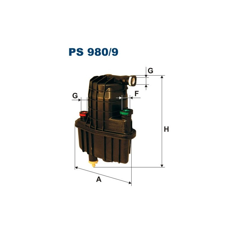 PS980/9 Filtr Paliwa Filtron