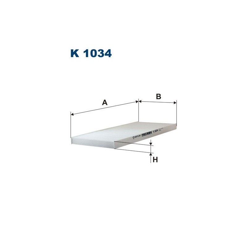 K1034 Filtr Kabinowy Filtron