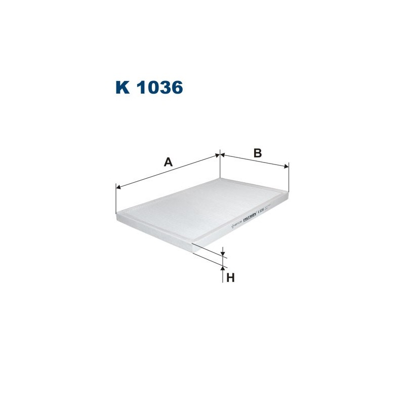 K1036 Filtr Kabinowy Filtron