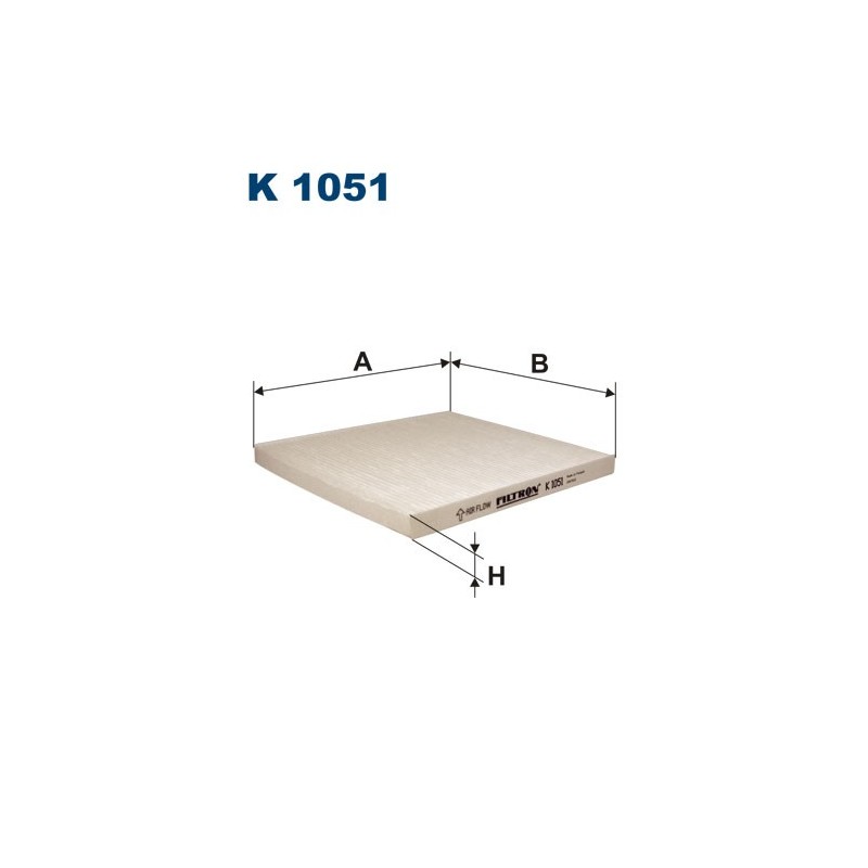 K1051 Filtr Kabinowy Filtron