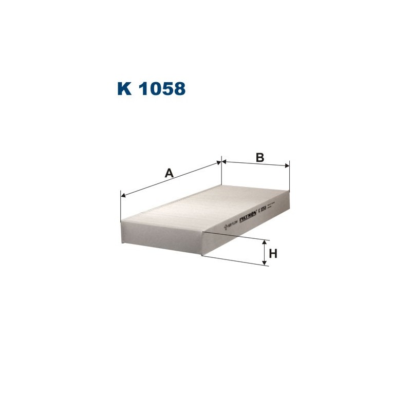 K1058 Filtr Kabinowy Filtron