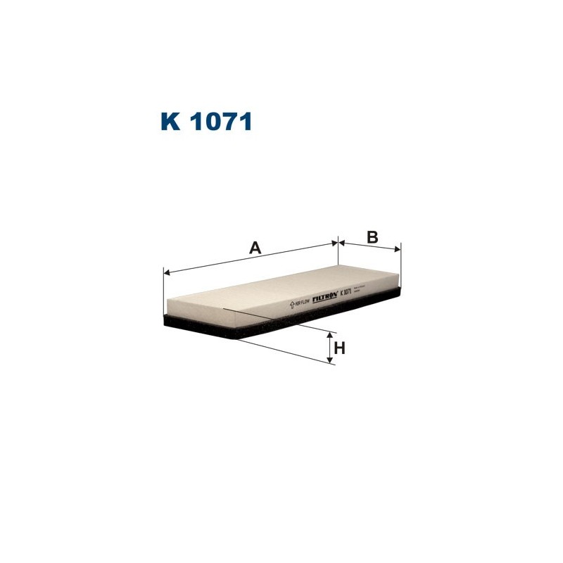 K1071 Filtr Kabinowy Filtron