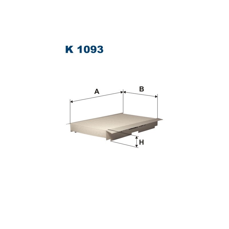 K1093 Filtr Kabinowy Filtron K1093 Filtr Kabinowy Filtron