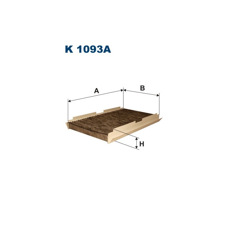 K1093A Filtr Kabinowy Filtron K1093A Filtr Kabinowy Filtron