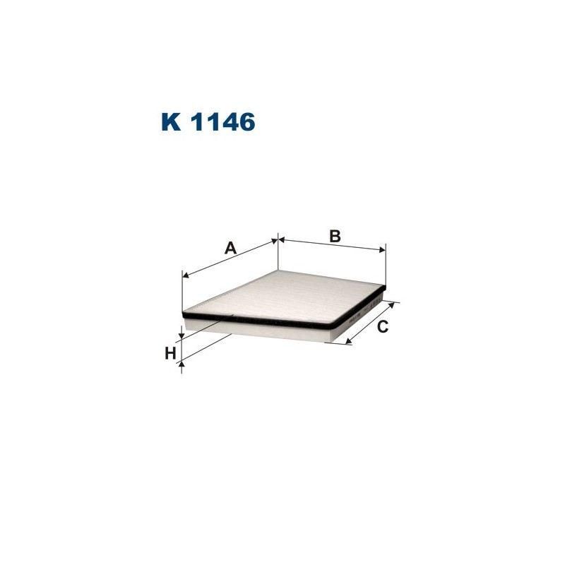 K1146 Filtr Kabinowy Filtron