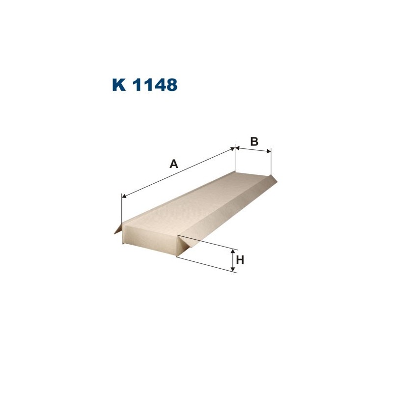 K1148 Filtr Kabinowy Filtron