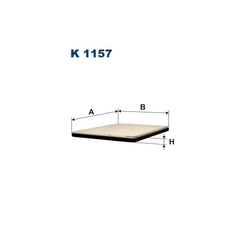 K1157 Filtr Kabinowy Filtron