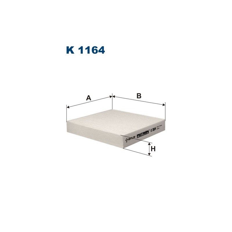 K1164 Filtr Kabinowy Filtron