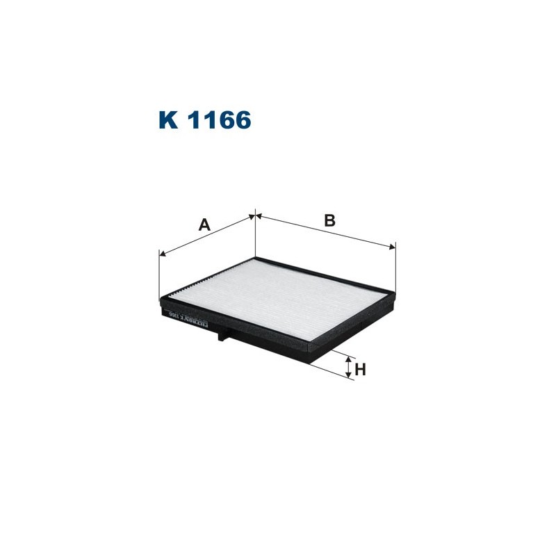 K1166 Filtr Kabinowy Filtron