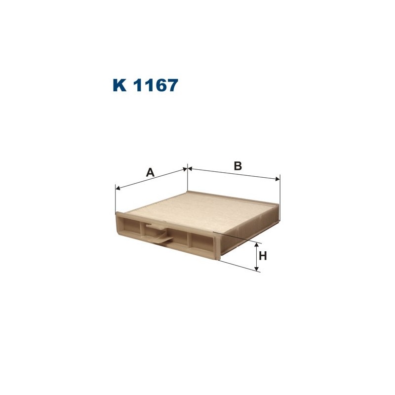 K1167 Filtr Kabinowy Filtron