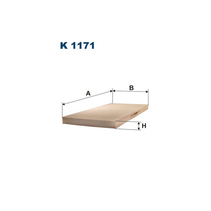 K1171 Filtr Kabinowy Filtron