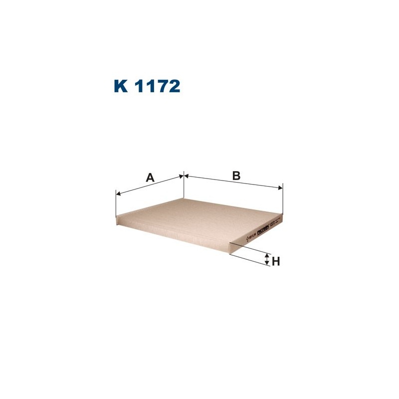 K1172 Filtr Kabinowy Filtron