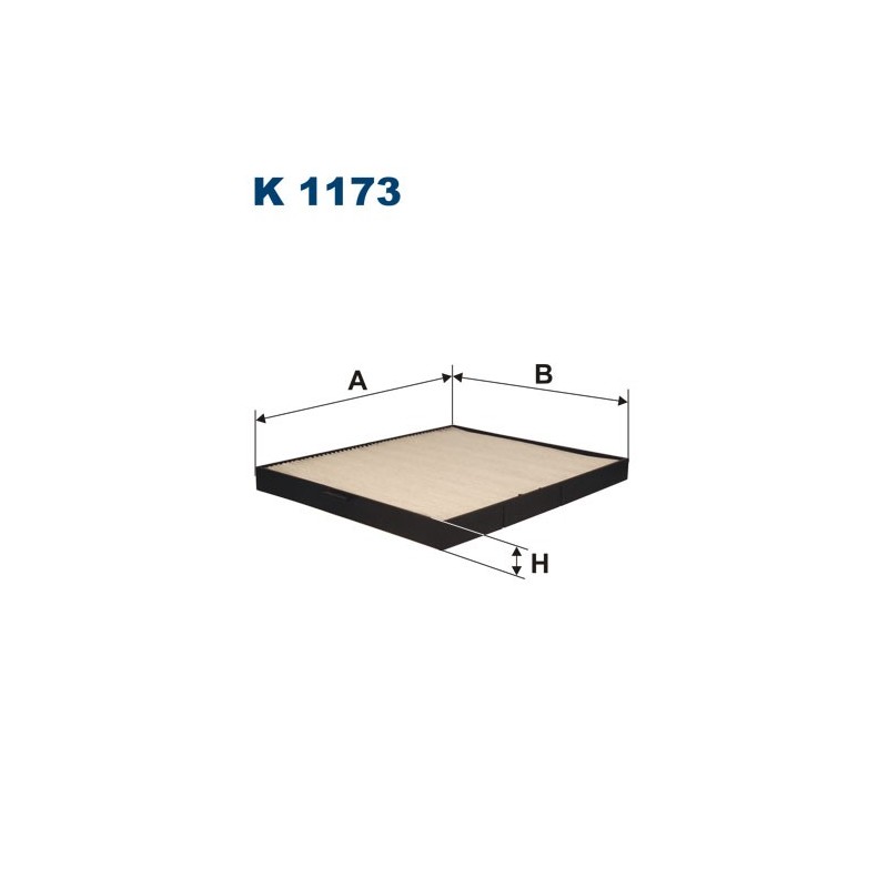 K1173 Filtr Kabinowy Filtron