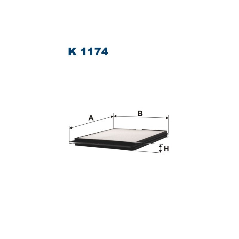 K1174 Filtr Kabinowy Filtron