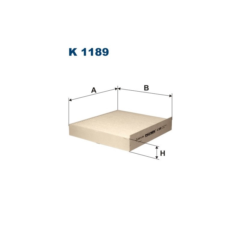 K1189 Filtr Kabinowy Filtron