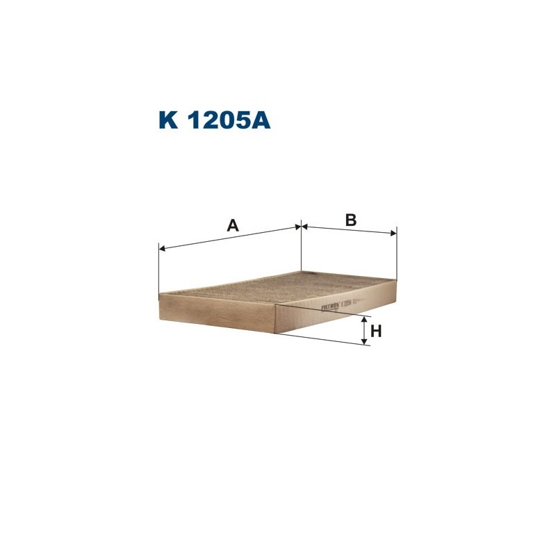 K1205A Filtr Kabinowy Filtron