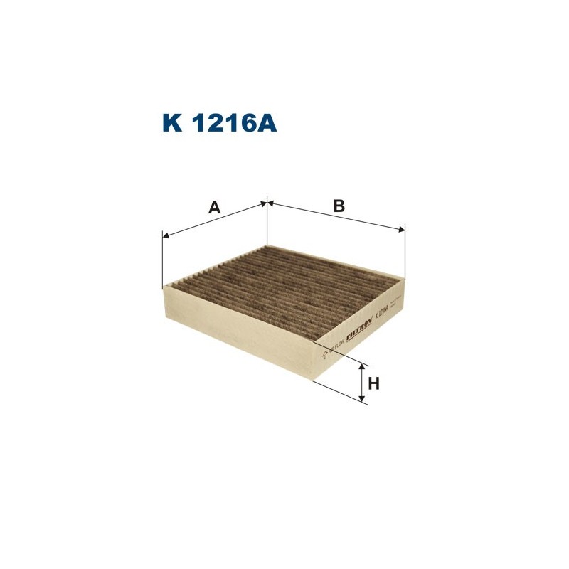 K1216A Filtr Kabinowy Filtron